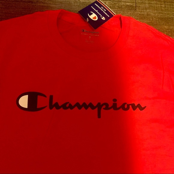 CHAMPION SPELL OUT T SHIRT - Picture 5 of 6